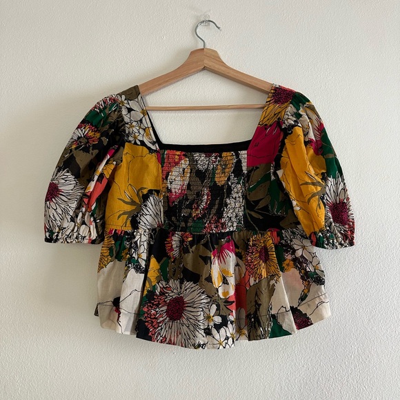 MOTHER Multicolor Floral Blouse - Picture 3 of 5